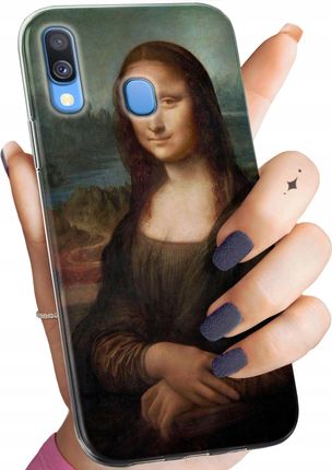Hello Case Etui Do Samsung Galaxy A40 Leonardo Da Vinci