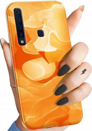 Hello Case Etui Do Samsung Galaxy A9 2018 Pomarańczowe