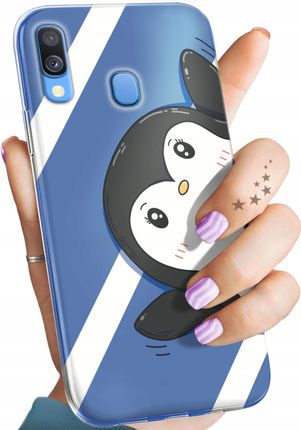 Hello Case Etui Do Samsung Galaxy A40 Pingwinek Pingwin