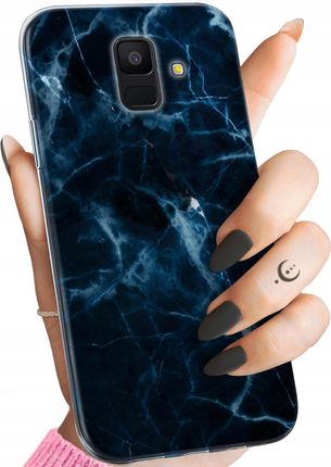 Hello Case Etui Do Samsung Galaxy A6 2018 Granatowe