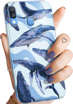 Hello Case Etui Do Samsung Galaxy A40 Morze Fale Woda