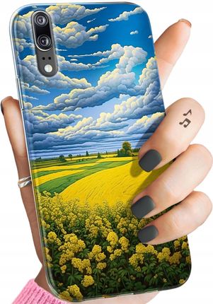 Hello Case Etui Do Huawei P20 Pro Chmury Niebo Błękit