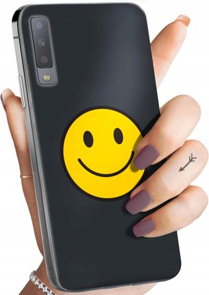 Hello Case Etui Do Samsung Galaxy A7 2018 Uśmiech Smile