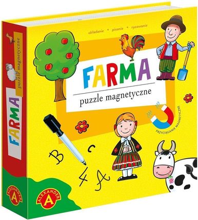 Alexander Puzzle Magnetyczne Farma