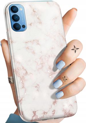 Hello Case Etui Do Oppo Reno 4 Białe Obudowa Pokrowiec