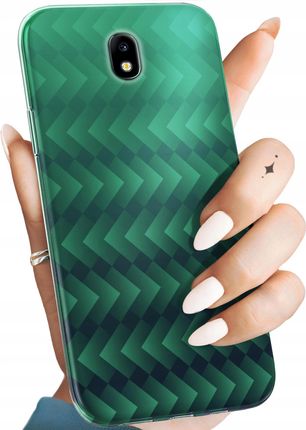 Hello Case Etui Do Samsung Galaxy J7 2017 Zielone Green