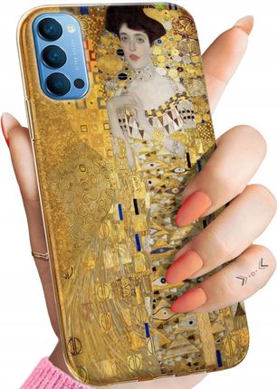 Hello Case Etui Do Oppo Reno 4 Klimt Gustav Pocałunek