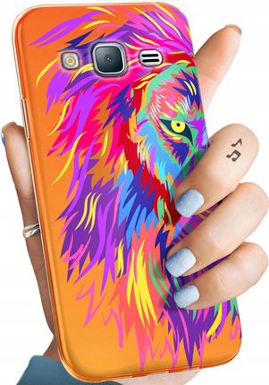 Hello Case Etui Do Samsung Galaxy J3 2016 Neonowe Neon