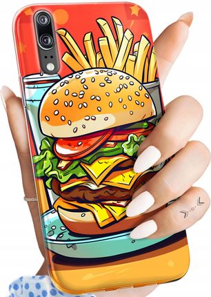 Hello Case Etui Do Huawei P20 Pro Hamburger Burgery