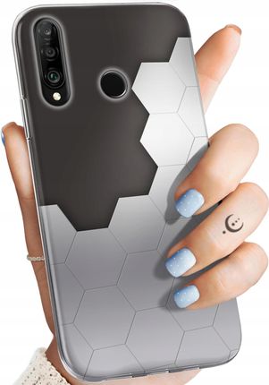 Hello Case Etui Do Huawei P30 Lite Szare Metallic Grey