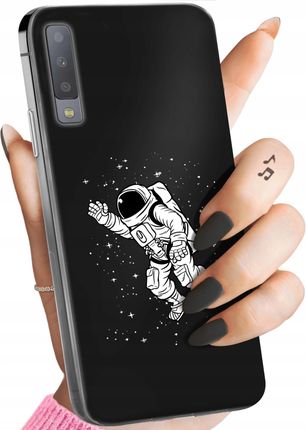Hello Case Etui Do Samsung Galaxy A7 2018 Astronauta