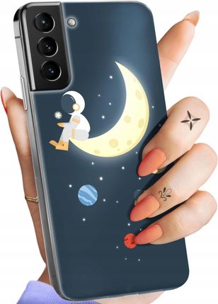 Hello Case Etui Do Samsung Galaxy S21 Ultra 5G Księżyc