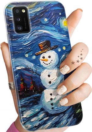 Hello Case Etui Do Samsung Galaxy A41 Bałwan Zima Śnieg