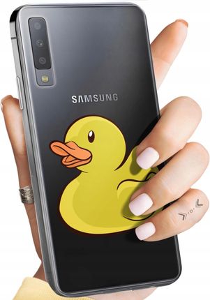 Hello Case Etui Do Samsung Galaxy A7 2018 Bez Tła Guma