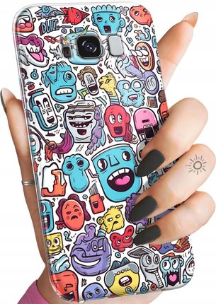 Hello Case Etui Do Samsung Galaxy S8 Plus Doodle Case