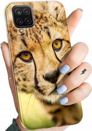 Hello Case Etui Do Samsung Galaxy A12 Gepard Cętki Case