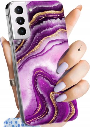 Hello Case Etui Do Samsung Galaxy S21 5G Różowy Marmur