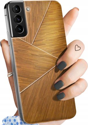 Hello Case Etui Do Samsung Galaxy S21 Ultra 5G Brązowe