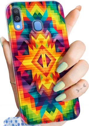 Hello Case Etui Do Samsung Galaxy A40 Azteckie Aztec