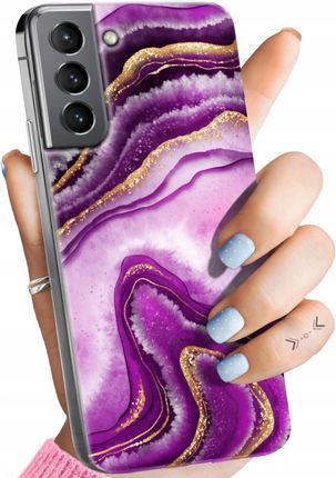 Hello Case Etui Do Samsung Galaxy S21 Fe Różowy Marmur