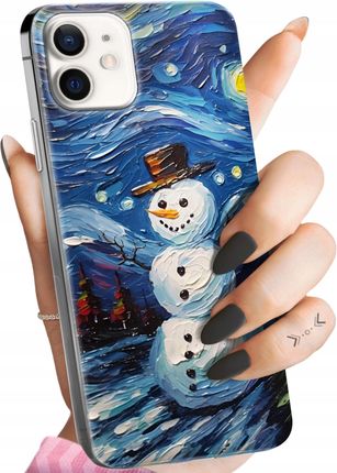 Hello Case Etui Do Iphone 12 Mini Bałwan Zima Śnieg