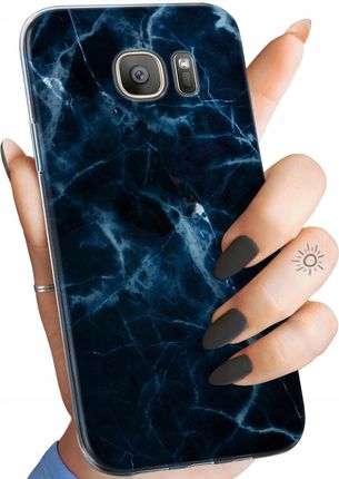 Hello Case Etui Do Samsung Galaxy S7 Granatowe Obudowa