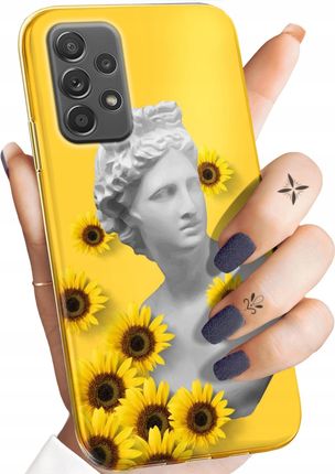 Hello Case Etui Do Samsung Galaxy A52 5G Żółte Yellow