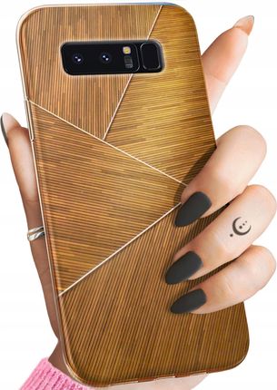 Hello Case Etui Do Samsung Galaxy Note 8 Brązowe Brown