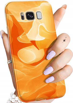 Hello Case Etui Do Samsung Galaxy S8 Plus Pomarańczowe