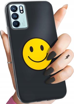 Hello Case Etui Do Oppo Reno 6 5G Uśmiech Smile Emoji