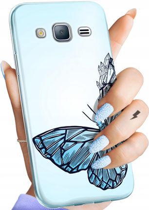 Hello Case Etui Do Samsung Galaxy J3 2016 Motyle Guma