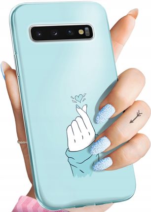 Hello Case Etui Do Samsung Galaxy S10 Plus Niebieskie
