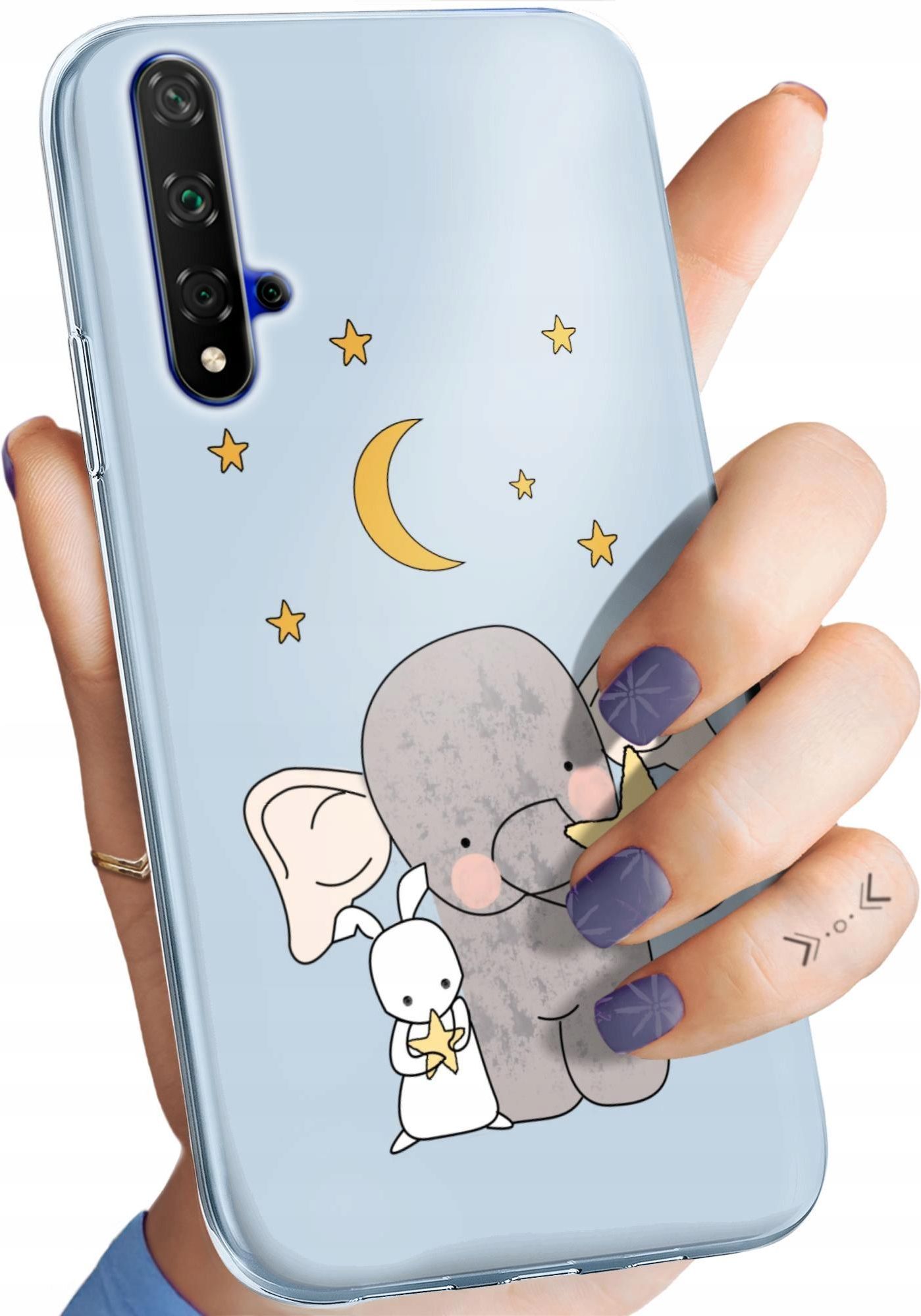 HONLEN Custodia per HUAWEI Nova 5T / Honor 20 (6.26 Inches) Cover per Telefono Aziendale con Retro in Pelle, Giallo