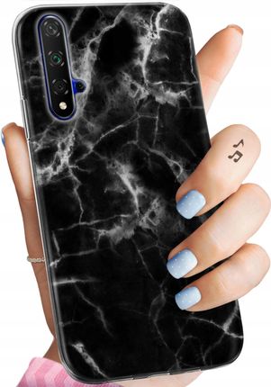 Hello Case Etui Do Huawei Nova 5T Honor 20 Marmur