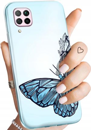 Hello Case Etui Do Huawei P40 Lite Motyle Butterfly