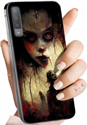 Hello Case Etui Do Samsung Galaxy A7 2018 Halloween