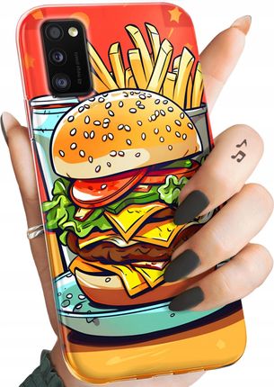 Hello Case Etui Do Samsung Galaxy A41 Hamburger Burgery
