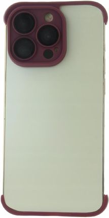 Telforceone Tpu Mini Bumpers Z Ochroną Aparatu Do Iphone 12 Pro Max 6 7 Wiśniowy