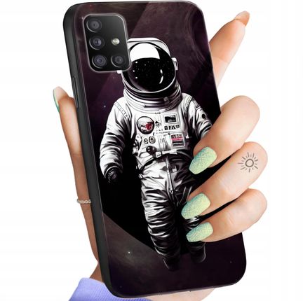 Hello Case Etui Do Samsung Galaxy A51 5G Księżyc Szkło