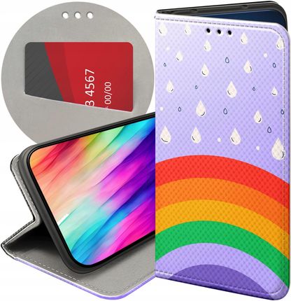 Hello Case Etui Do Samsung Galaxy A32 5G Tęcza Rainbow