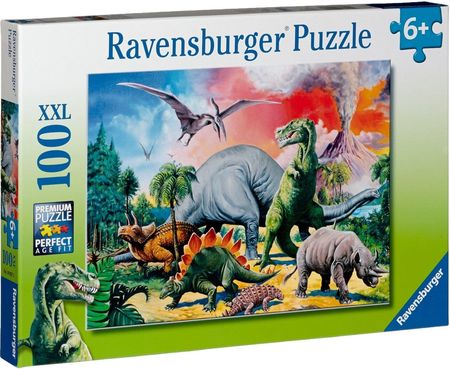 Ravensburger 100El. Pośród Dinozaurów 109579