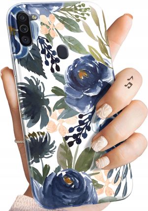 Hello Case Etui Do Samsung Galaxy M11 Kwiaty Obudowa