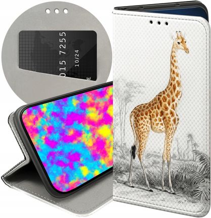 Etui Z Klapką Do Samsung Galaxy A10 Żyrafa