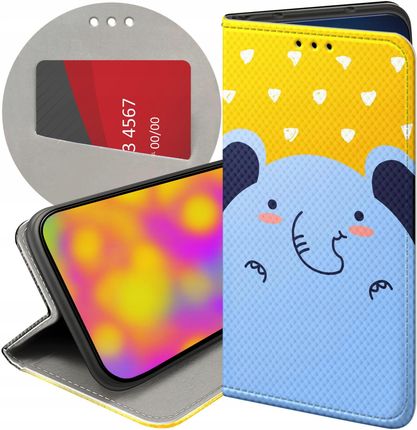 Etui Do Samsung Galaxy A41 Słoń Słonie Case