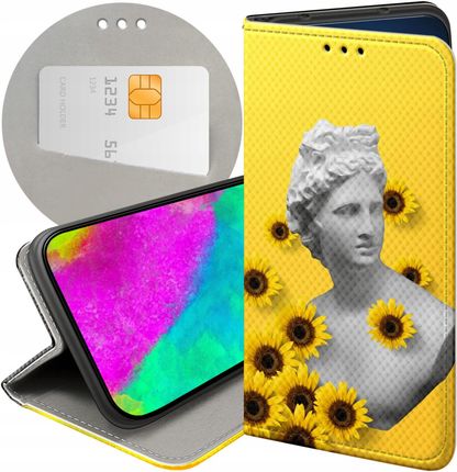 Etui Do Sony Xperia XA2 Żółte Słoneczne Case