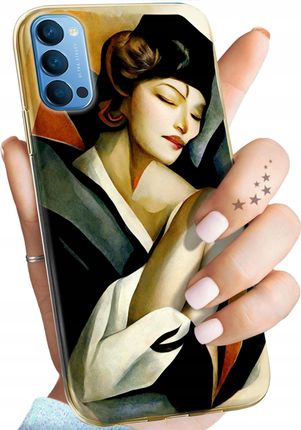 Hello Case Etui Do Oppo Reno 4 Tamara Łempicka Barbier