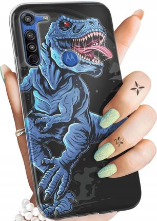 Hello Case Etui Do Motorola Moto G8 Dinozaury Obudowa