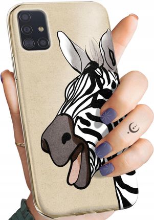 Hello Case Etui Do Samsung Galaxy A51 Zebra Zeberka
