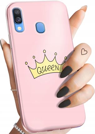 Hello Case Etui Do Samsung Galaxy A40 Księżniczka Queen