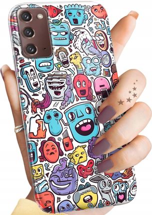 Hello Case Etui Do Samsung Galaxy Note 20 Doodle
